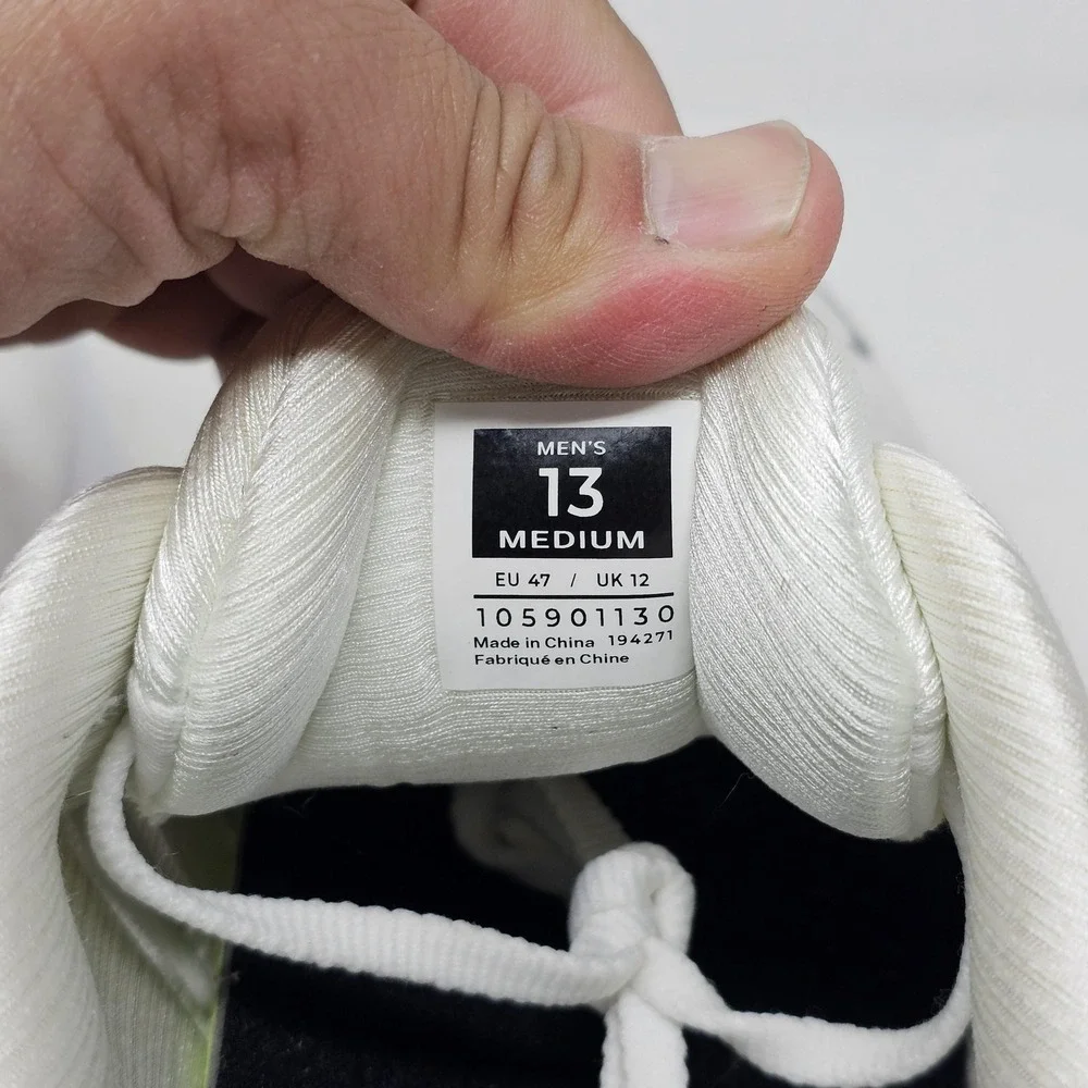 KURU TRIPLE MAX Ion Running Shoes Mens 13 White Arch Support Sneakers 105901130‎